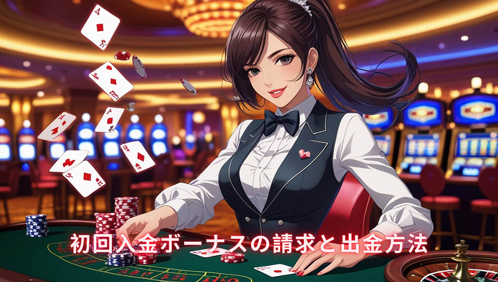 初回入金ボーナスの請求と出金ガイド